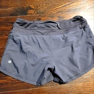 Lululemon Run Speed Shorts Grey Size 6